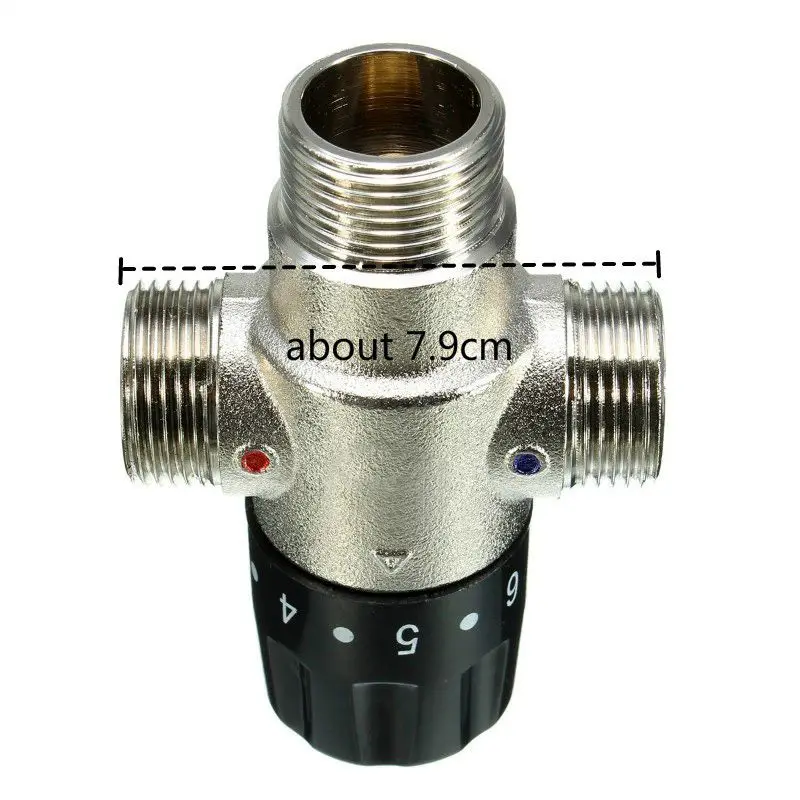 Горячая XD 3/4 дюйма DN20 Солнечный термостатический нагреватель смесительный