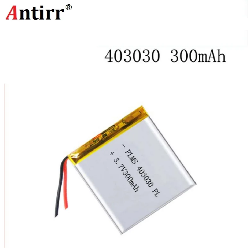 Аккумуляторная батарея 3 7 в 300 мАч литий-полимерный литий-ионный аккумулятор 403030