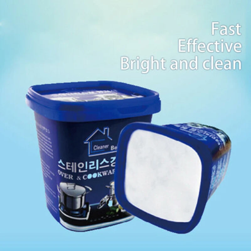 Кухонная посуда волшебный очиститель из нержавеющей стали сильный моющий крем