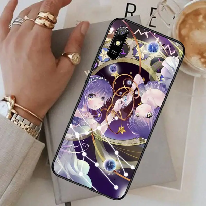 

Zodiac anime Phone Case For Xiaomi Redmi note 4 4X 8T 9 9s 10 K20 K30 cc9 9t pro lite max