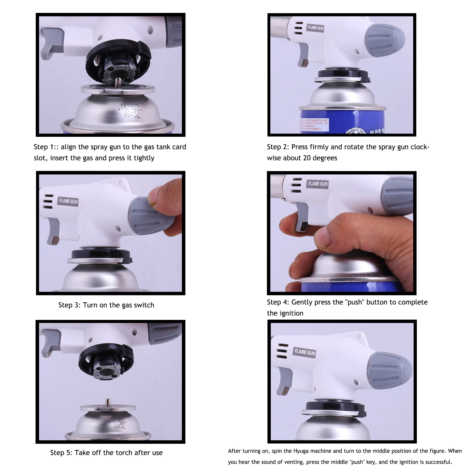 Газовый фонарь Сварочная горелка пистолет удар Пособия по кулинарии пайки бутан