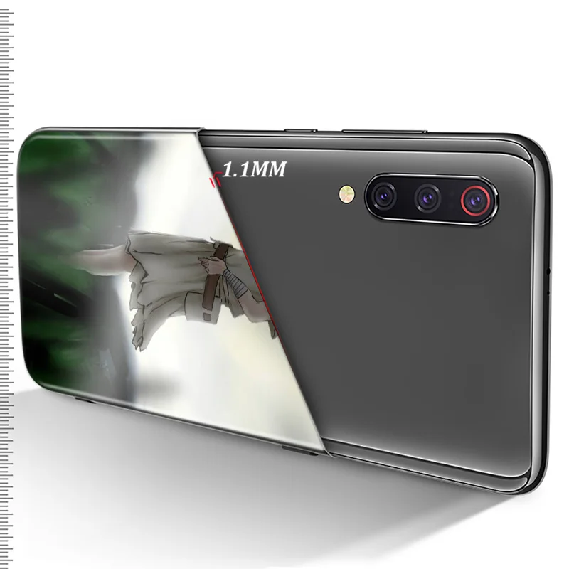 

Anime Dr Stone For Xiaomi Mi 11 11i 10T Note 10 9T 9 SE 8 Lite Pro Ultra 5G TPU Silicone Black Phone Case