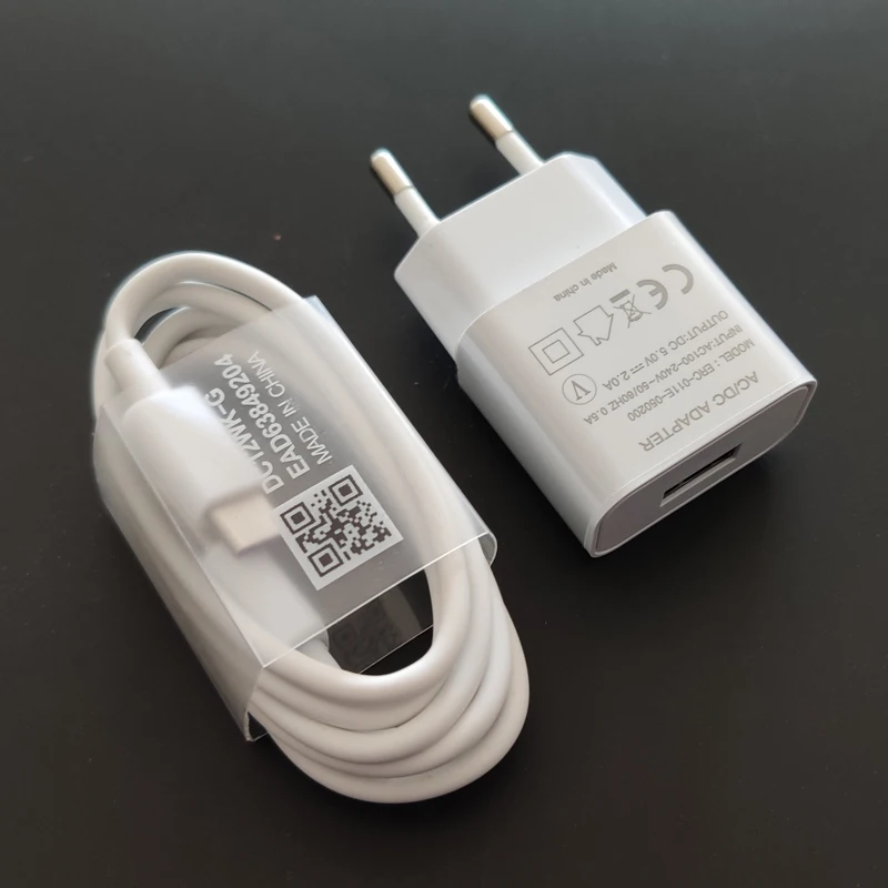 USB адаптер для быстрой зарядки Samsung S8 S9 S10 Plus RedMi 5 5A 6 6A 4A 4X S2 Note 7 Pro 5V 2A Typc C Micro кабель