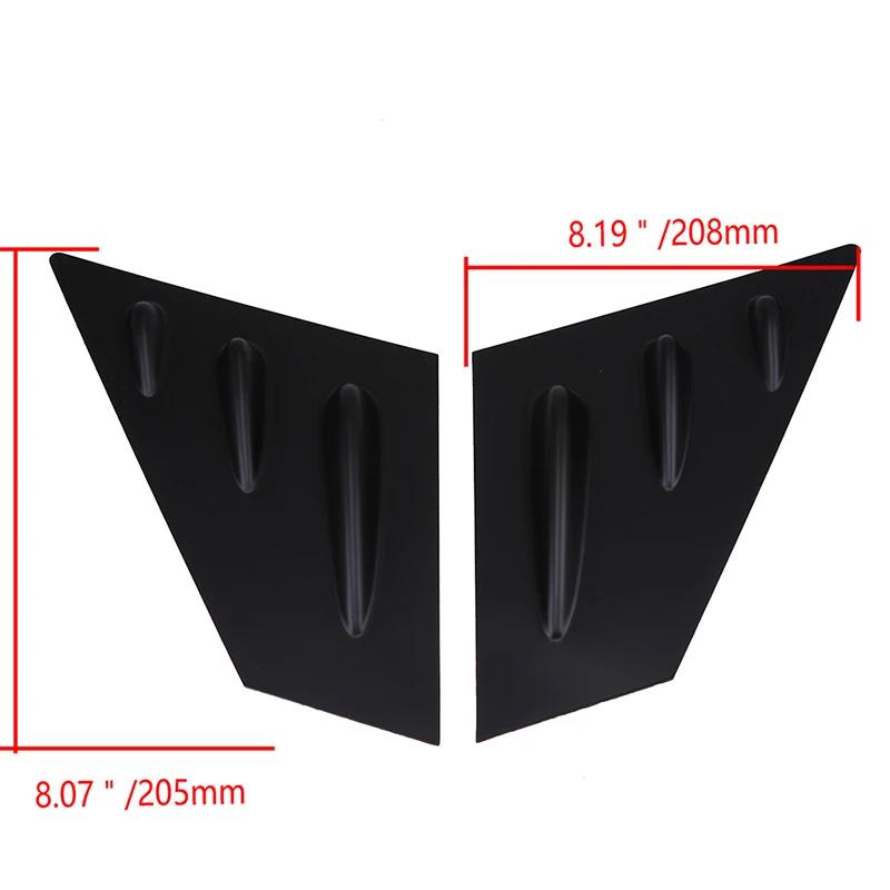 Автомобильные Боковые втулки POSSBAY 1/4 четверти переднего окна вентиляционные