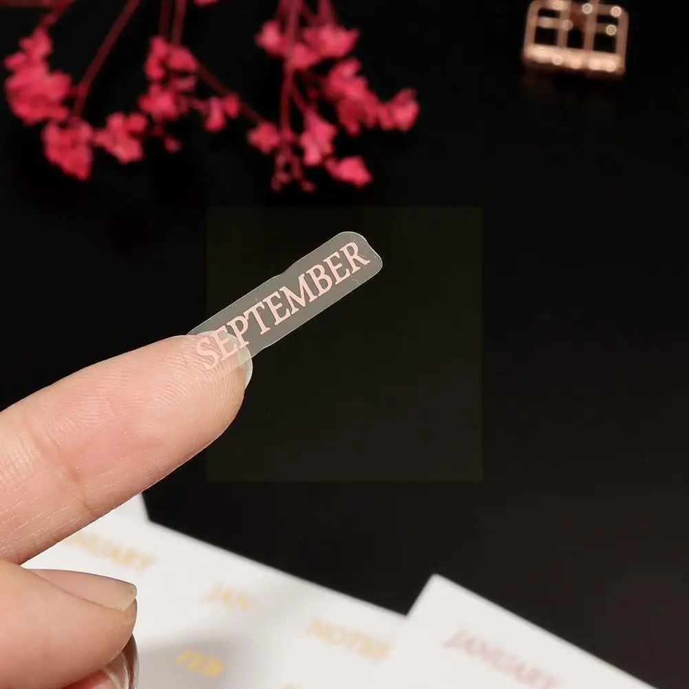 

Transparent Divider Page Bookmark Stickers Binder Index Planner Scrapbook Divider Notebook For Loose-leaf Agenda Pages C5O0