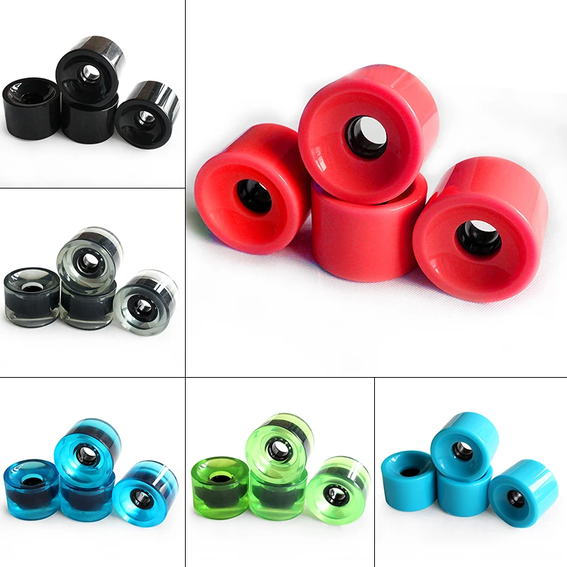 

4 шт. спортивный полиуретановый скейтборд Лонгборд уличный скейт прочный 70x51 мм 82A прочный практичный, высококачественный аксессуары для ск...