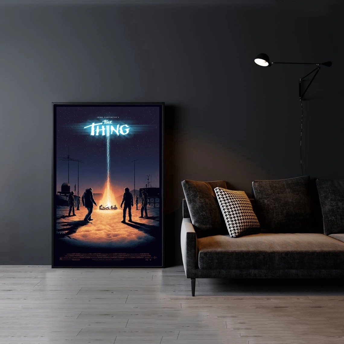 

Jonh Carpenter's THE THING classic horror alternative movie cover minimal artwork poster