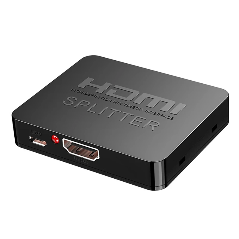 

4K HDMI Splitter Full HD HDMI Switch 1X2 Switcher Dual Display For DVD For PS3 HDTV 1 In 2 Out Adapter