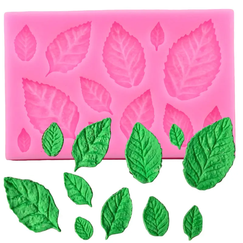Формы для торта Towdesy силиконовые 3D листья
