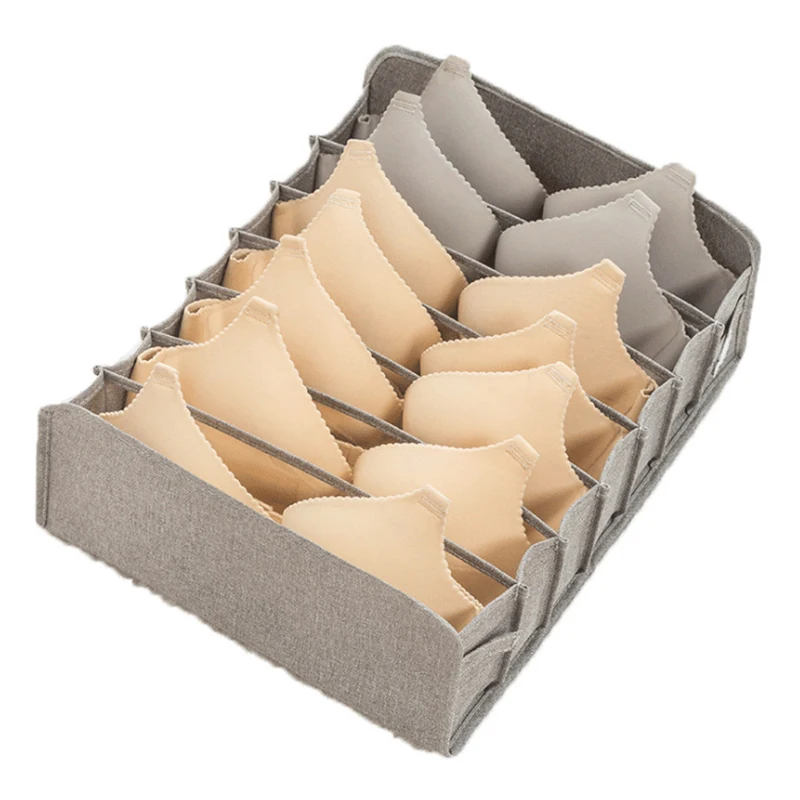 

Underwear Drawer Organizer Foldable Bra Socks Organizer Storage Box Drawer Closet Organizer Boxes For Underwear Sock Bra Panties