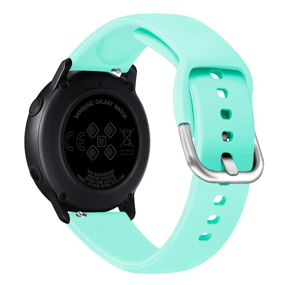 Ремешок для часов для samsung Galaxy Watch активный ремешок 42 мм спортивный ремешок для gear S2 классический сменный ремешок для часов браслет 91018