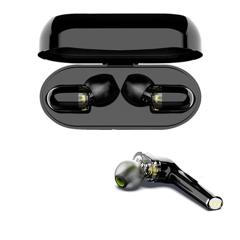 TWS Ture беспроводные наушники BT5.0 IPX6 водонепроницаемые с поддержкой APT X AAC гарнитура