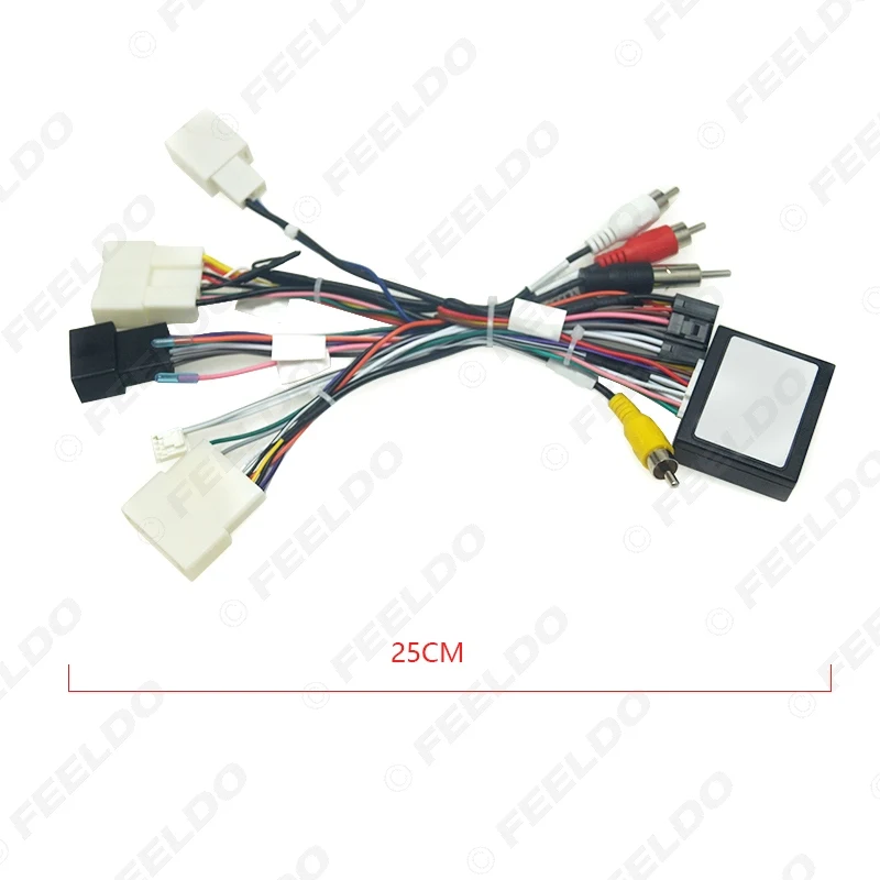 Автомобильный аудио Android 16Pin проводной кабель адаптер с can-шиной для Toyota Camry(2018