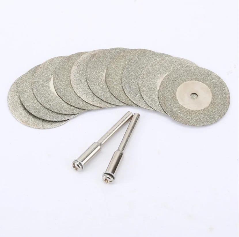 

10PCS Hot Dremel Tool Mini Cutting Disc Rotary Accessories Diamond Grinding Wheel Rotary Circular Saw Blade Abrasive Diamond
