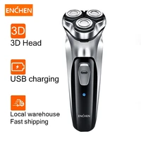 electric shaver rechargeable electric razor shaving machine cleaning beard razor for men wet and dry waterproof washable