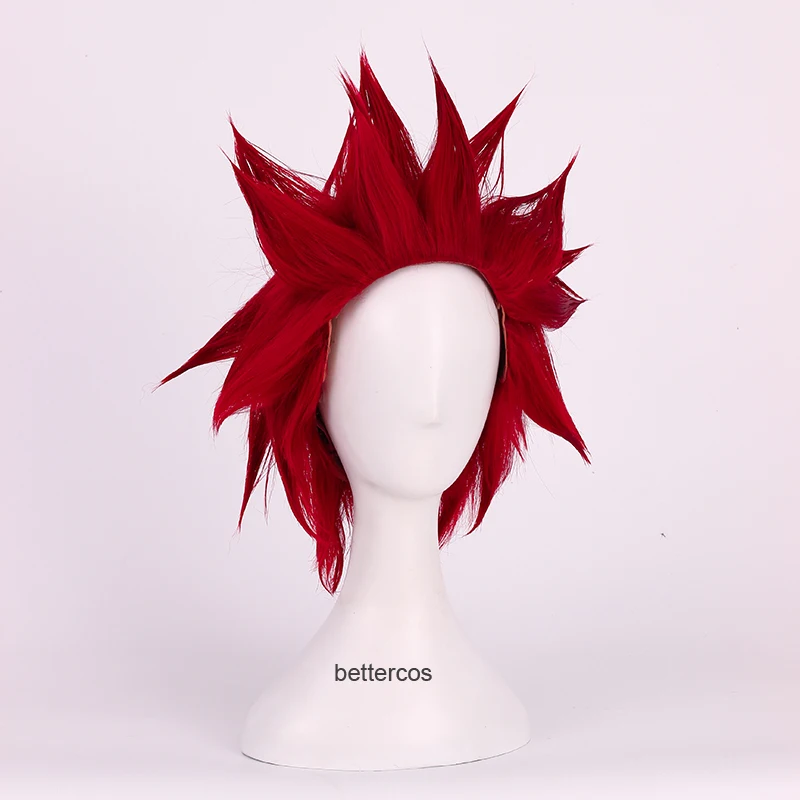 Парик для косплея My Boku no Hero моя геройская Академия Eijirou Kirishima Eijiro короткие красные