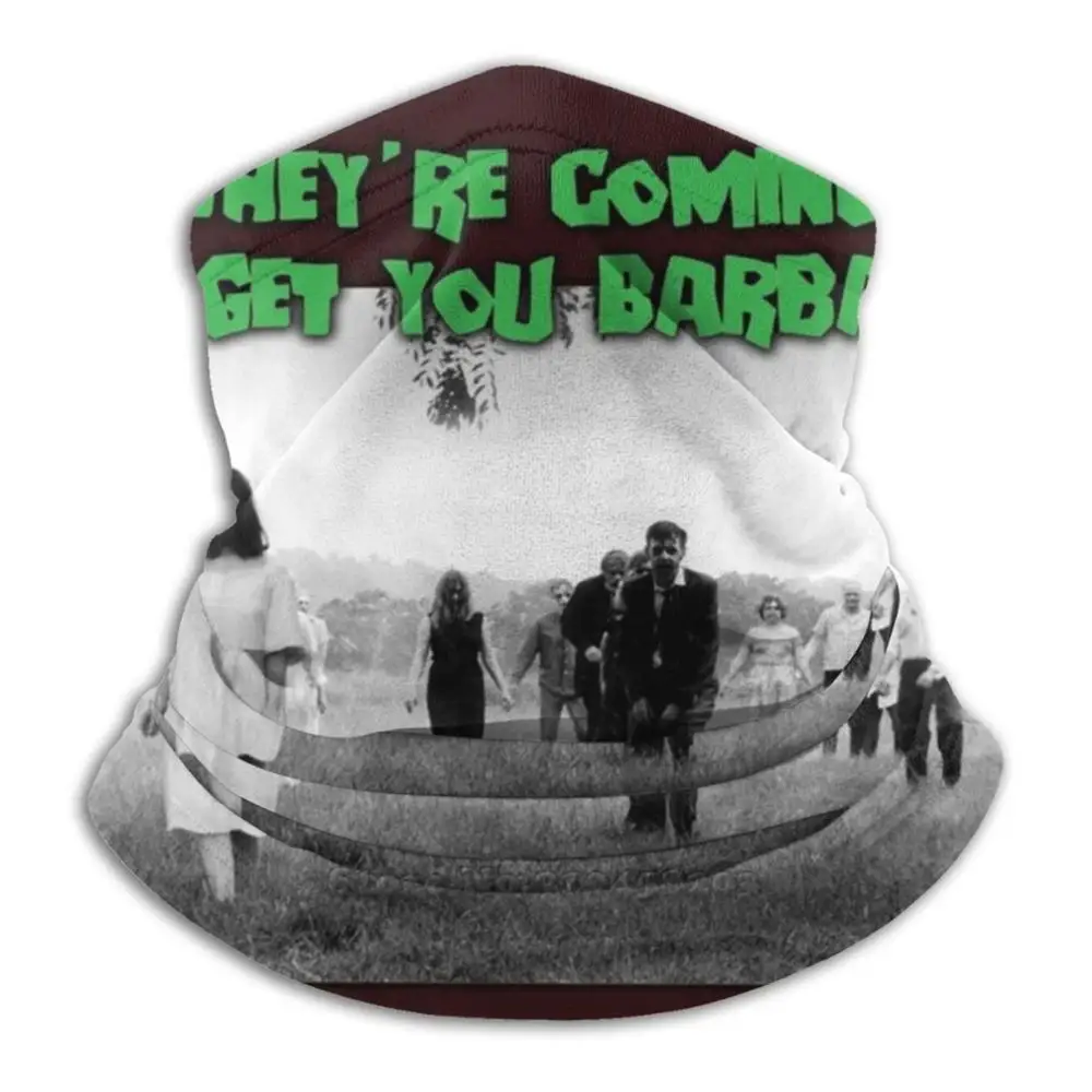 

Они приходят к вам Барбара бандана шарф-маска шеи Теплый головной убор "Ночь живых мертвецов" мертвых фильм Классический Ромеро