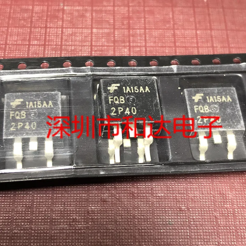 

FQB2P40 TO-263 -400V -2A