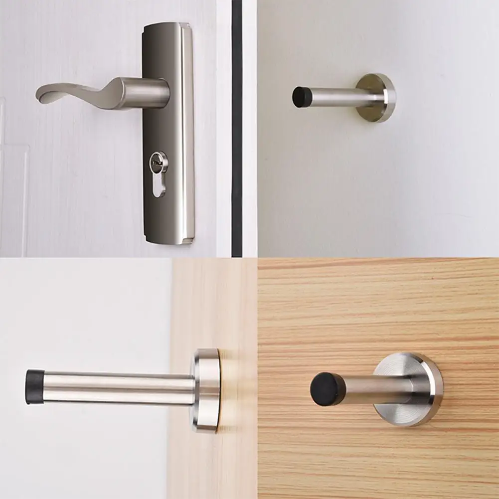 Противоударная стеклянная дверь из нержавеющей стали для ванной комнаты