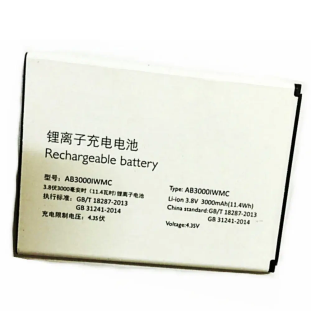 

AB3000IWMC battery 3000mAh 3.8v 11.4wh for philips S326 XENIUM CTS326 Cellphone batteries