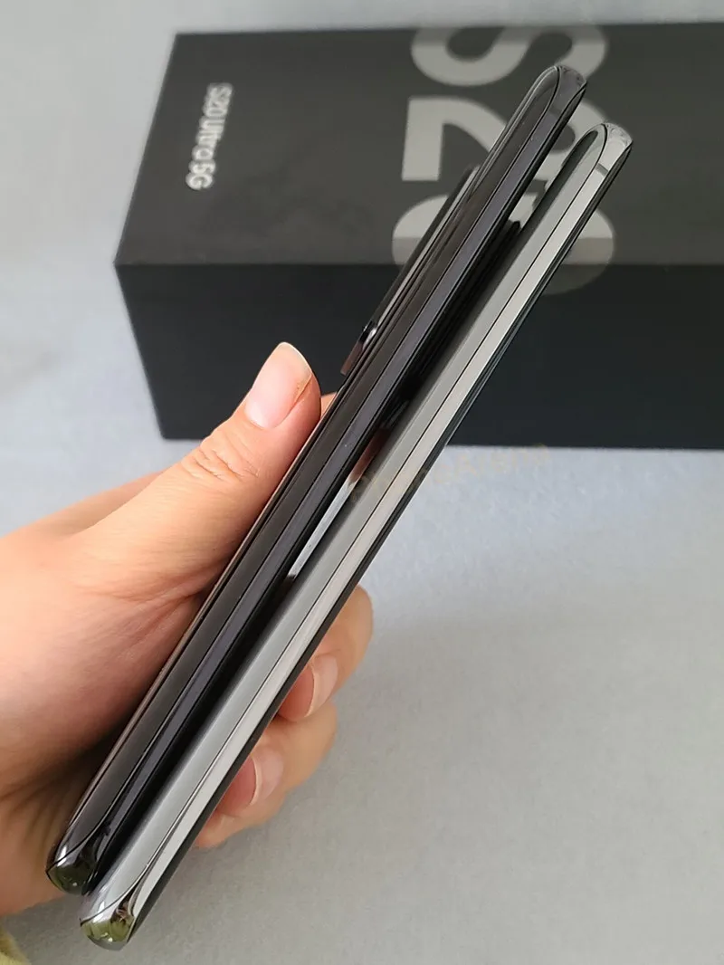 Оригинальный Samsung Galaxy S20 Ultra 5G G9880 【 99% Новый 】 сотовые телефоны 6 9 дюйма 12 Гб + 256 ПЗУ