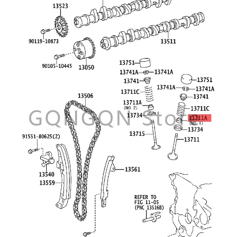 

Car Exhaust Valve stem oil seal 1999-2020 Toy ot aIQ Yar IS (JPP) VER-s Cor OLL a SED (JPP) pressure-tight seal