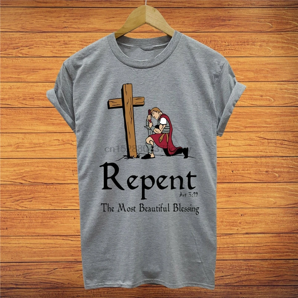Христианская футболка с надписью Repent The Beautiful blession религиозное Евангелие и Love |