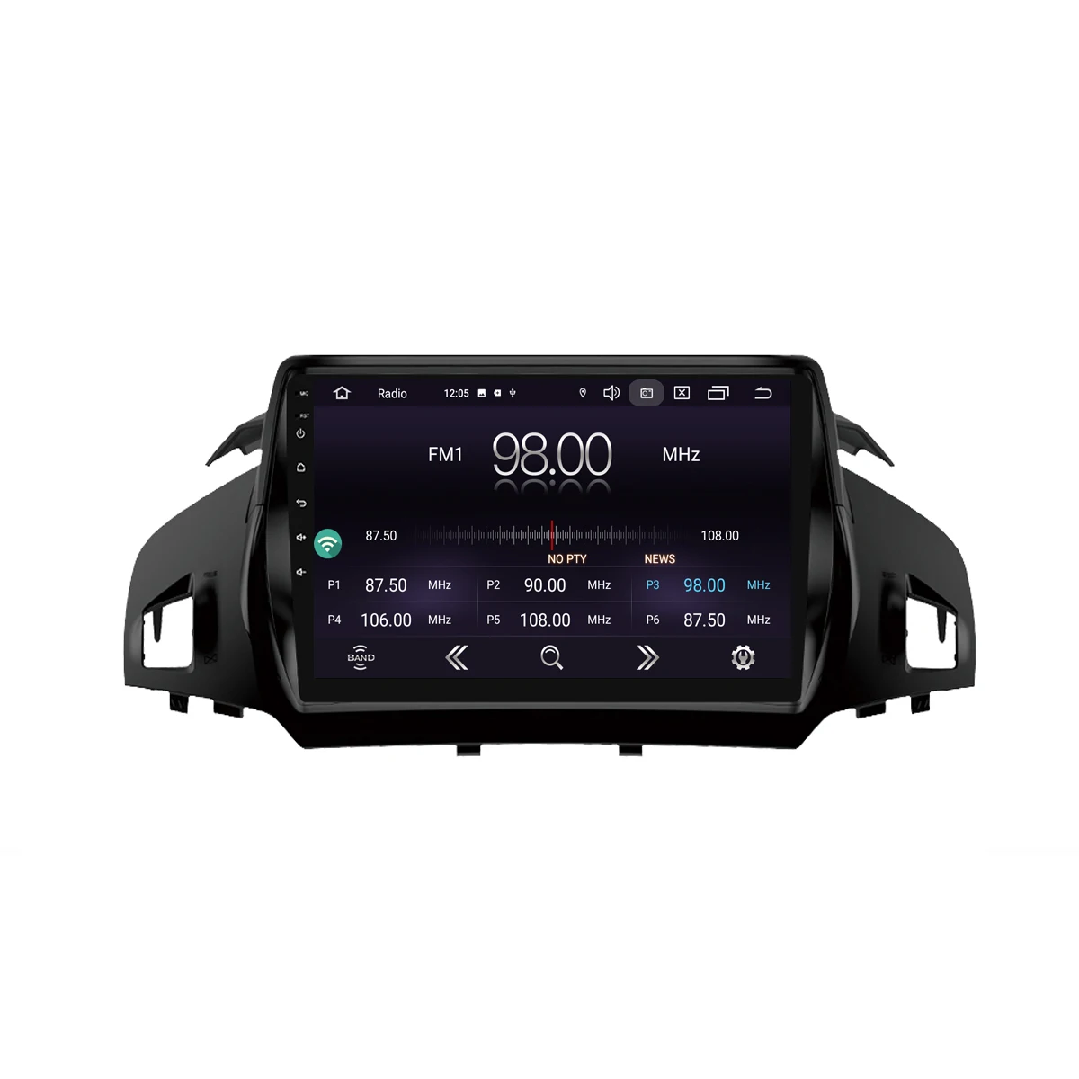 " android 9,0 RAM2G Автомобильный gps dvd-плеер для Ford kuga escape C-max 2013 автомобильный Радио Мультимедиа Навигация стерео головное устройство