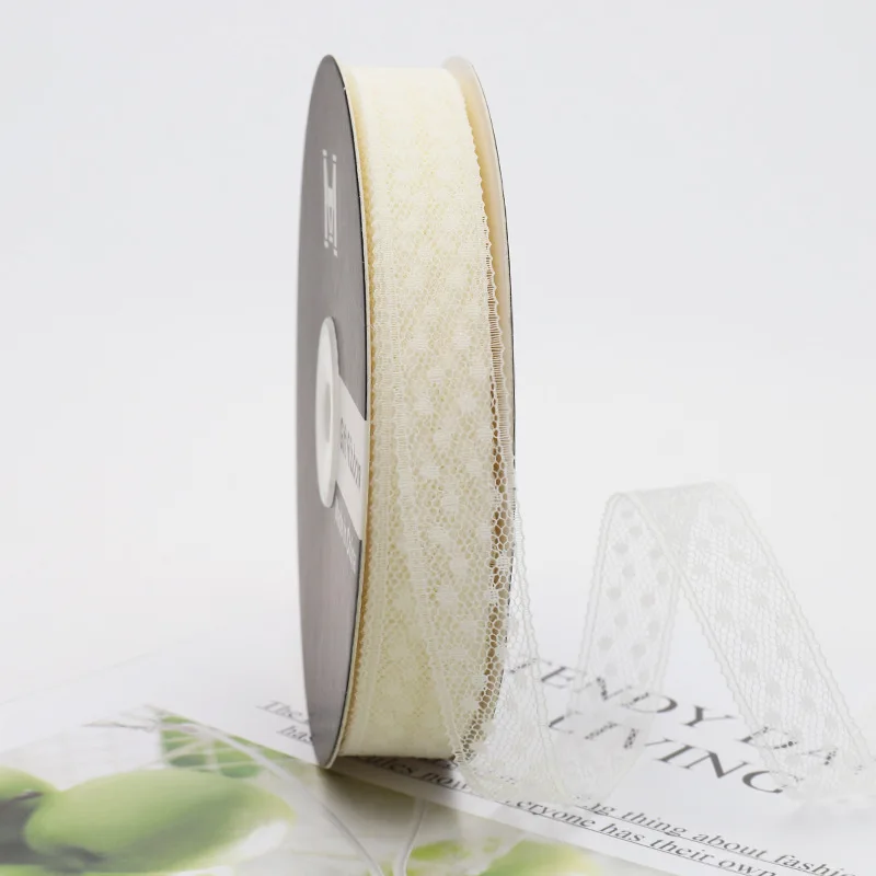 Кружевные ленты в горошек ткань для рукоделия с вышивкой сетчатая кружевная