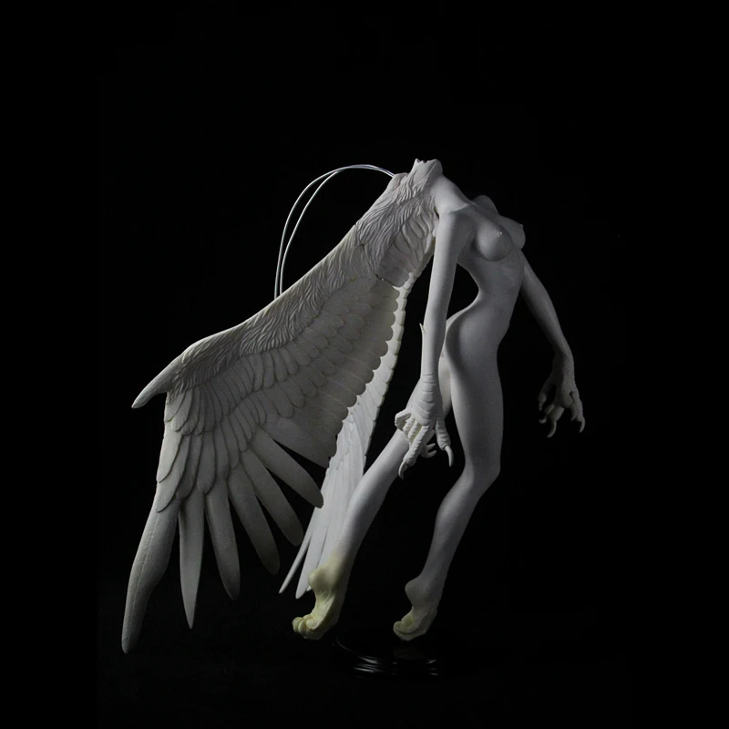 Круто! Белая модель 1/4 статуя из принта GK ручная работа демона пустой демон