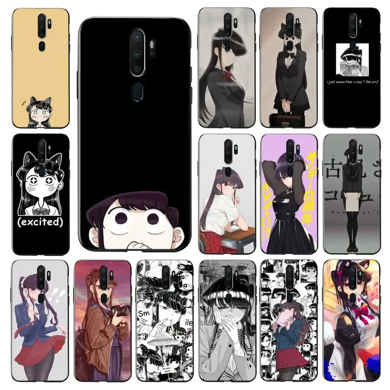 

YNDFCNB Komi Shouko Komi-san Phone Case for Vivo Y91C Y11 17 19 17 67 81 Oppo A9 2020 Realme c3