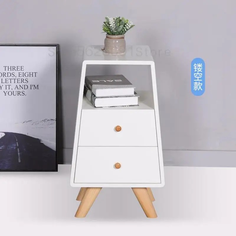 Детский прикроватный шкаф белый боковой маленький ковш для хранения креативный |