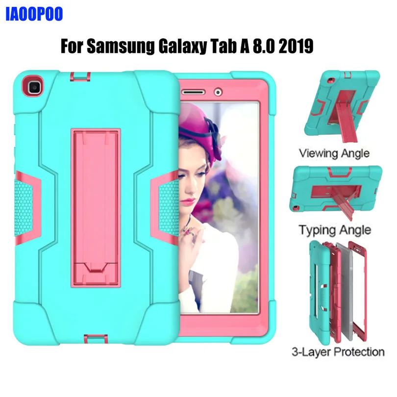 

Case for Samsung Galaxy Tab A 8.0 2019 SM T290 T295 T297 Shock Proof full body Kids Children Safe non-toxic tablet cover