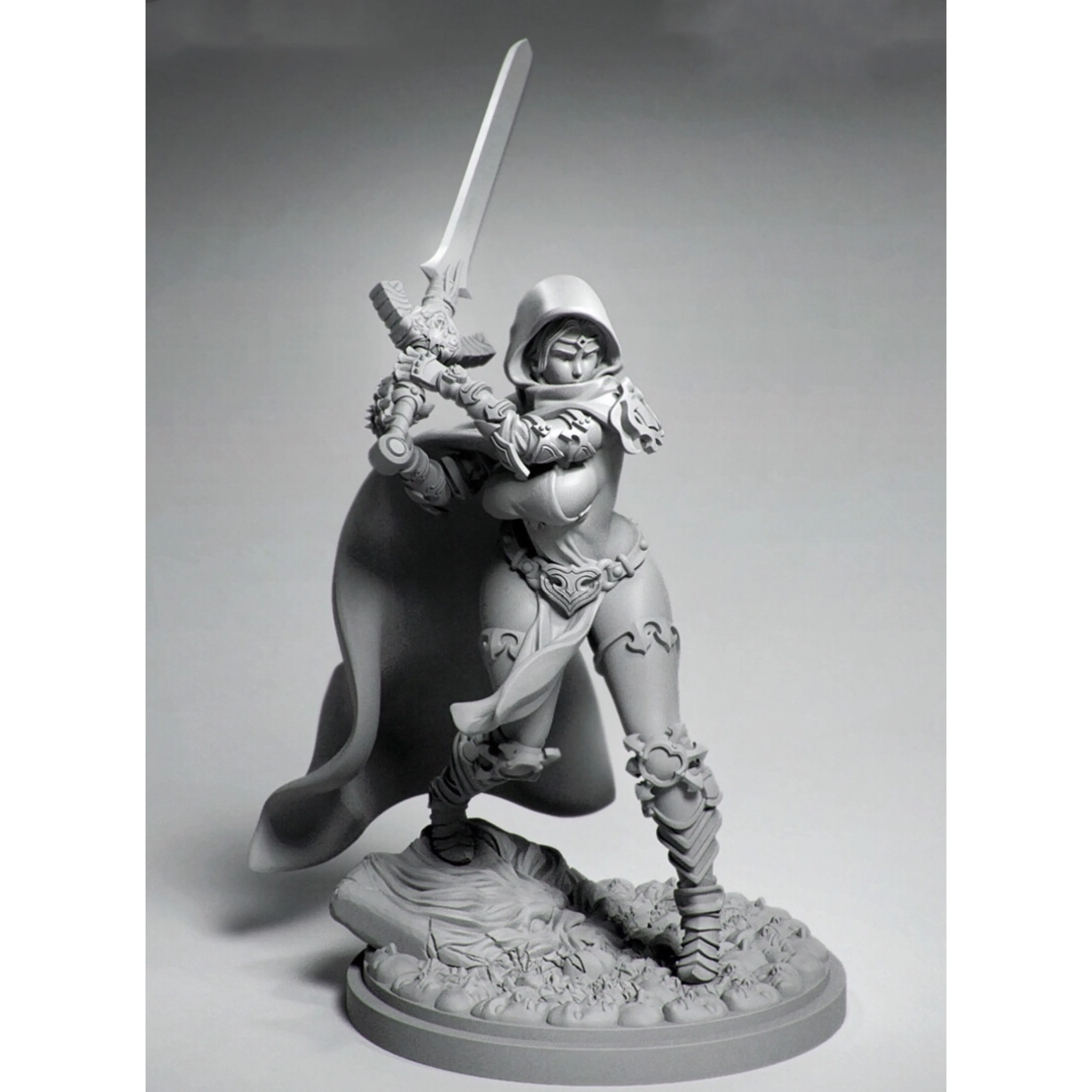

30mm Resin Model Figure GK，Unassembled and unpainted kit