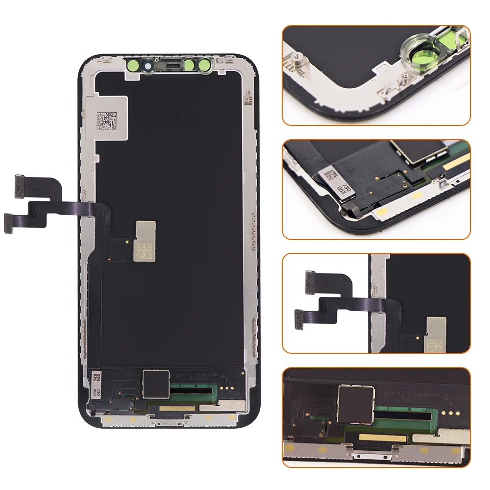 Премиум-дисплей с сенсорным экраном для iPh XS дисплей 3D кодирующий