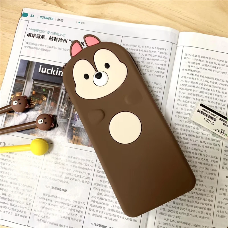 Многофункциональный длинный Чехол карандаш большая емкость ручки милый