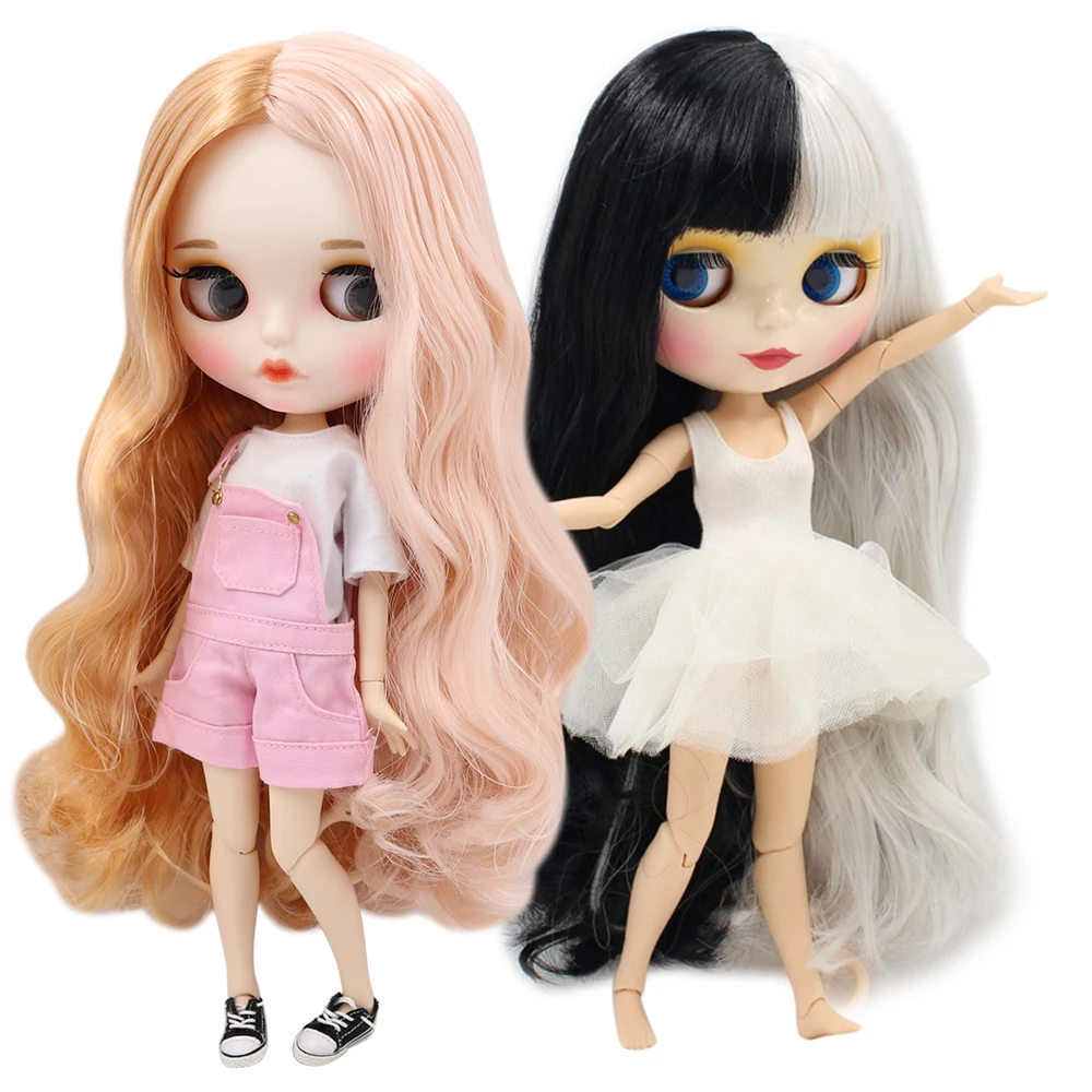 Ледяной DBS Blyth кукла 1/6 bjd игрушка красочные смешанные волосы случайные глаза