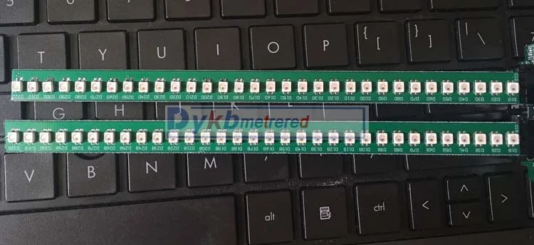 Двойной 32 бит голосовое управление музыкальный ритм уровень мигания дисплей