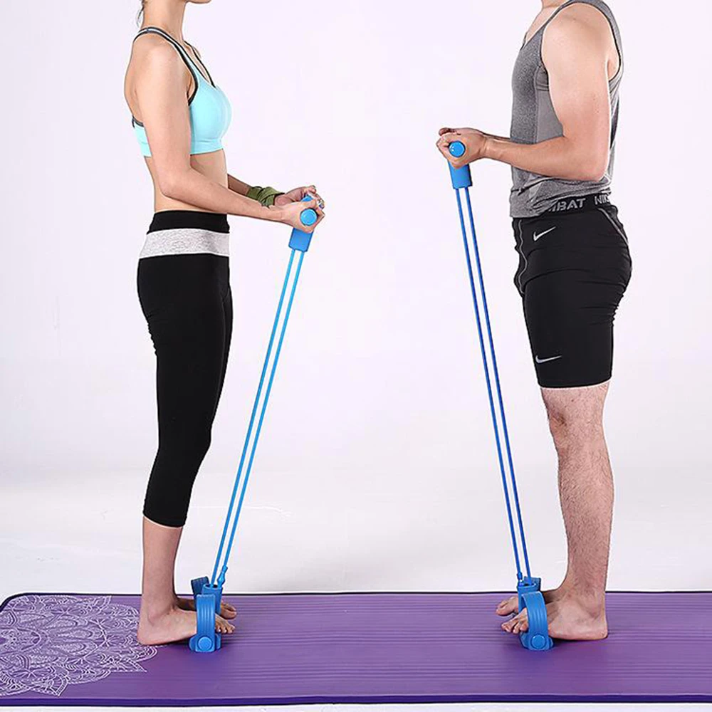 Четыре трубки сидячий ралли Пилатес сопротивление группы с педалью коленей