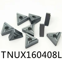 10pc tnux160408l cnc carbide inserts milling cutter blade grooving tool tnux 160408l