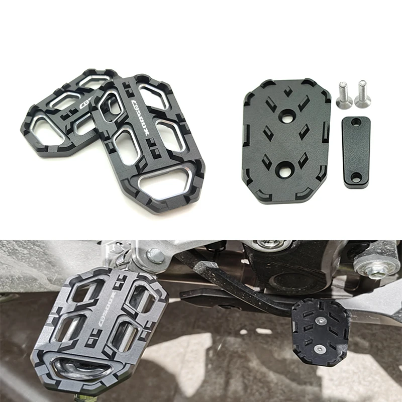 

CNC Motorcycle Pedal accessories billet Brake brake front pedal full wide pedal rest pedal for HONDA CB500X African Twins