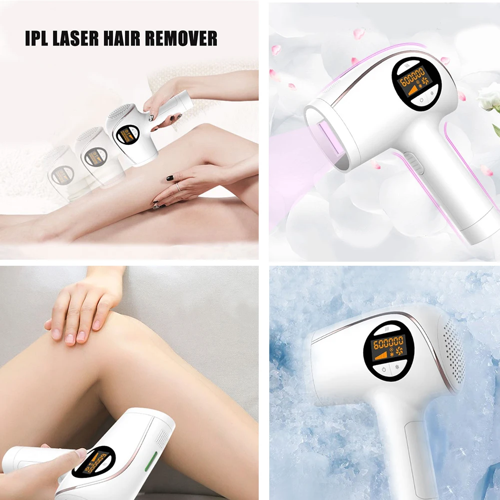 

990000 Flash IPL ICE Cold Laser Epilator Women Body Bikini Permanent Hair Remover Painless Electric Skin Care Trimmer