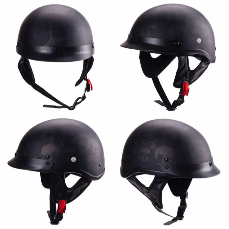 Electric Spray Halley Helmet Fashionable Men's and Women's Electric Vehicle Helmet Dot Certified New Motorcycle Helmet enlarge