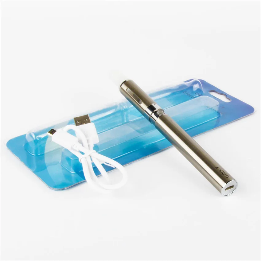 UGO T MT3 блистерный набор электронных сигарет USB Passthrough EVOD электронная сигарета MT3 атомайзер 2,4 мл UGO-T вейп ручка Аккумулятор 1100 мАч