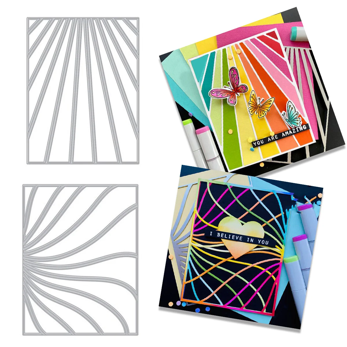 

Pattern of Window Rays Sun Shining Metal Cutting Die Scrapbook Embossed Paper Card Album Craft Template Cut Die Christmas 2021