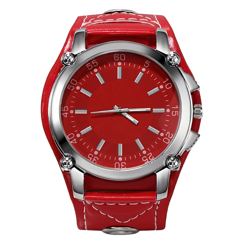 Женские корейские часы с большим циферблатом повседневные студенческие модные