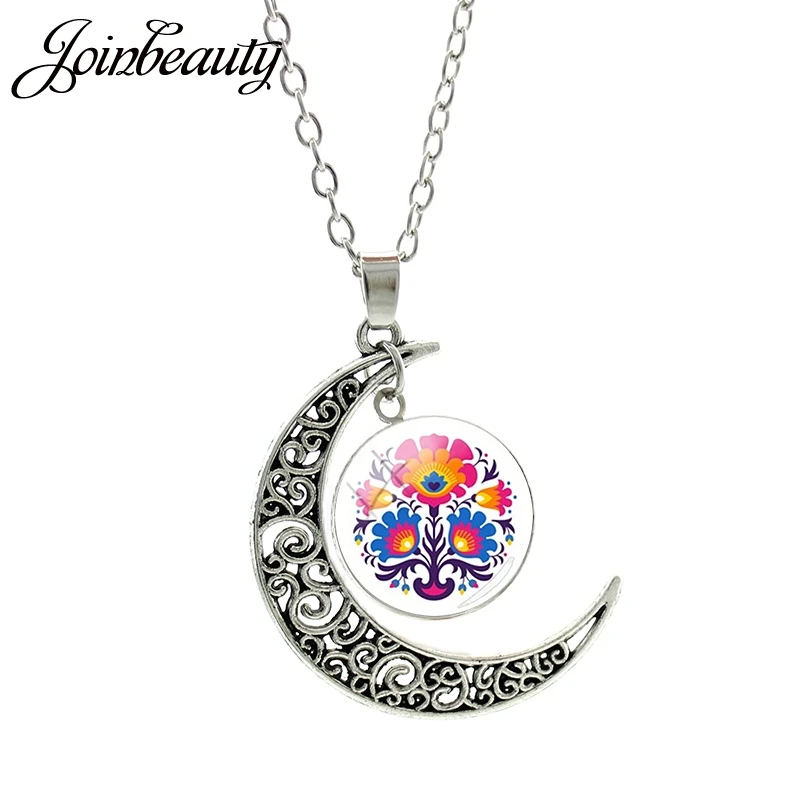 JOINBEAUTY польская художественная вырезка цветов узор стеклянный кабошон купол