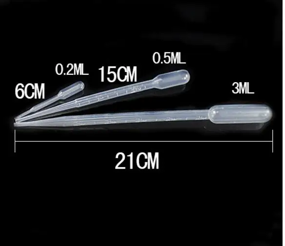 Пипетки пластиковые прозрачные 100 3 мл 0 2 шт.|Многоразовые бутылки| |