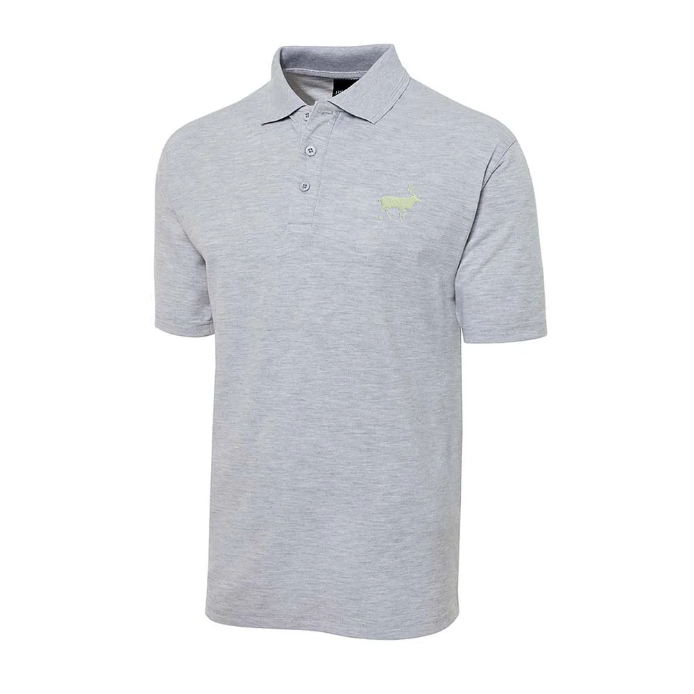 

Animal Moose Embroidery Shrot Sleeve Polo Shirts Embroidered Men's Shirts