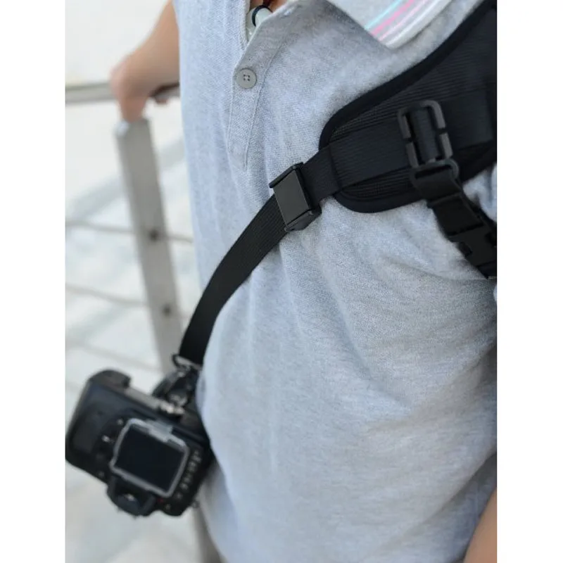 

F-1 Photo Camera Quick Rapid Carry Speed Sling Belt Strap Holder for Canon 5DIII 7DII 650D 80D for Nikon D600 D750 D5300 DSLR